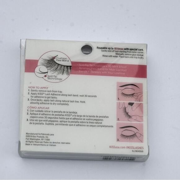 Kiss Lash Couture Cushion Flexiband Makeup Beauty Lash Extension  NWT - Picture 4 of 4